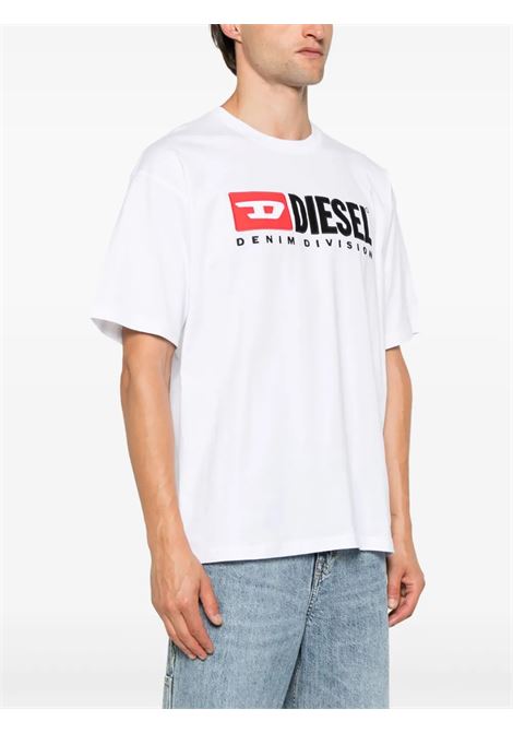 t boxt div t-shirt unisex white DIESEL | A14943 0GRAI100